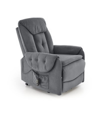 HORTON fotel wypoczynkowy popielaty (1p1szt)