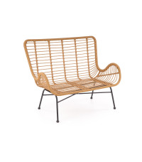 IKARO XL sofa naturalny-popiel (1p2szt)