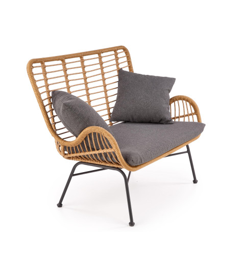 IKARO XL sofa naturalny-popiel (1p2szt)
