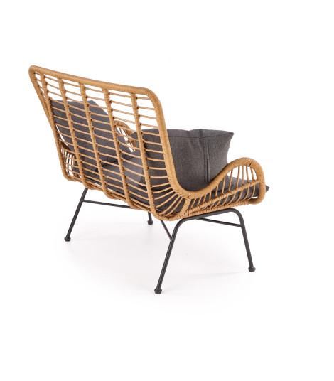 IKARO XL sofa naturalny-popiel (1p2szt)