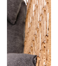 IKARO XL sofa naturalny-popiel (1p2szt)