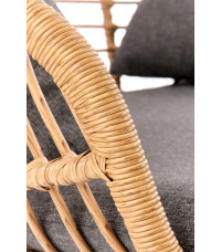 IKARO XL sofa naturalny-popiel (1p2szt)