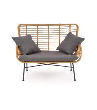 IKARO XL sofa naturalny-popiel (1p2szt)