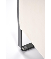 ILARIO fotel wypoczynkowy, czarny / naturalny (1p1szt)