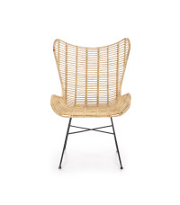 INDIANA fotel wypoczynkowy rattan naturalny (2p1szt)