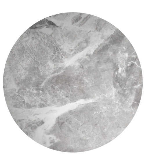 ITAKA zestaw 2 ław, popielaty marmur / grafitowy (1p1szt)