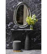 IVORY lustro wiszące, srebrny (1p1szt)