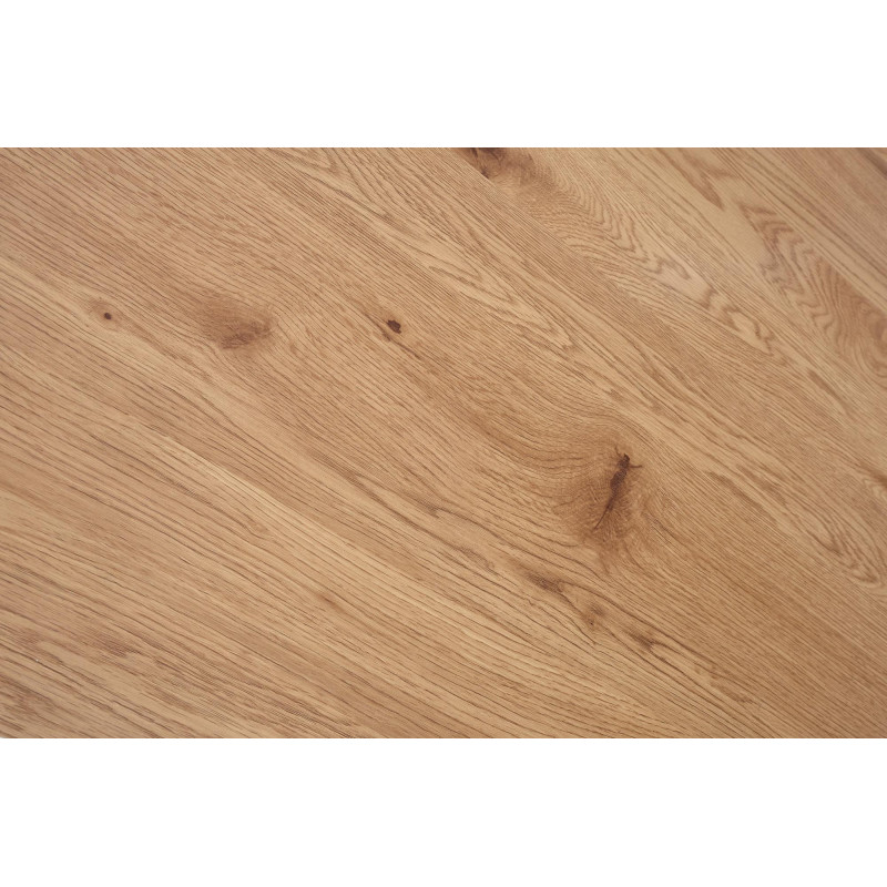 JACKSON stół, blat - dąb złoty, noga - czarny (2p1szt)