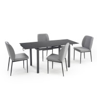 JASPER stół + 4 krzesła (3p1szt)