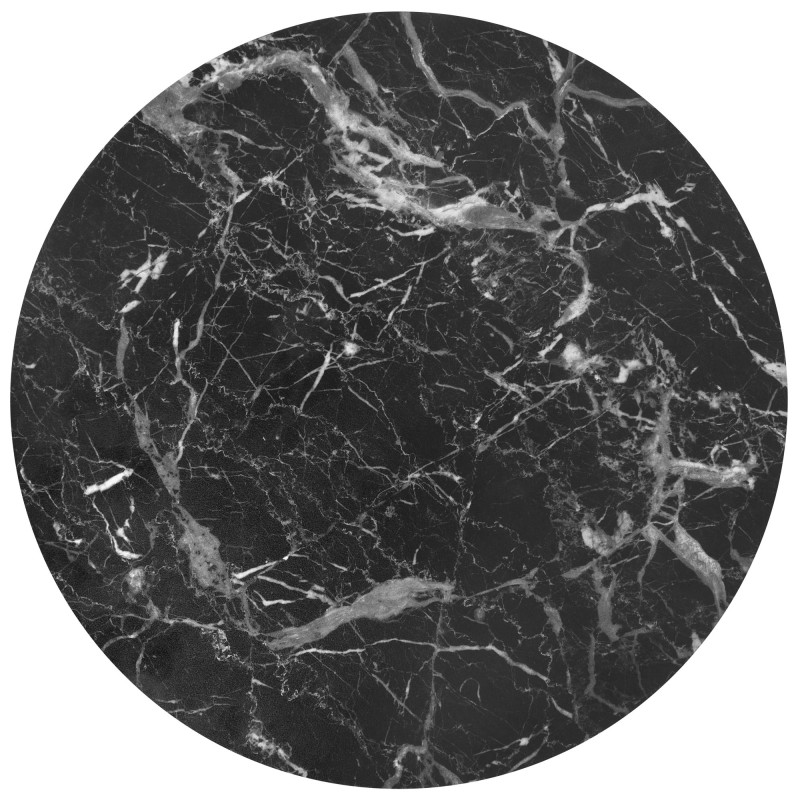 JAVA zestaw 2 ław, czarny marmur / czarny (1p1szt)