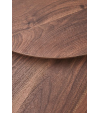 JAVA zestaw 2 ław, orzechowy / czarny (1p1szt)