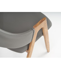 K247 krzesło popiel-dąb miodowy (1p2szt)