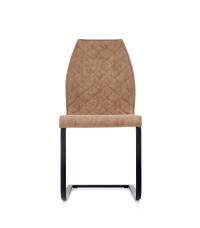 K265 krzesło czarny / brązowy / dąb miodowy (2p4szt)