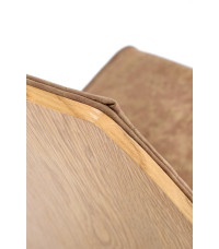 K265 krzesło czarny / brązowy / dąb miodowy (2p4szt)