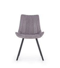 K279 krzesło popielaty / czarny (2p4szt)