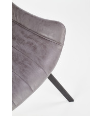 K279 krzesło popielaty / czarny (2p4szt)