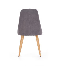 K285 krzesło ciemny popiel (1p4szt)