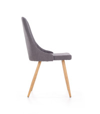 K285 krzesło ciemny popiel (1p4szt)