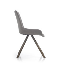 K290 krzesło popielaty / złoty antyczny (2p2szt)