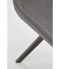 K290 krzesło popielaty / złoty antyczny (2p2szt)