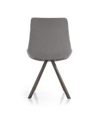 K290 krzesło popielaty / złoty antyczny (2p2szt)