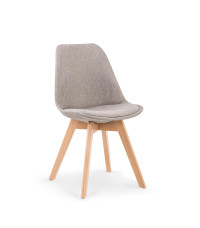K303 krzesło jasny popiel / buk (1p4szt)
