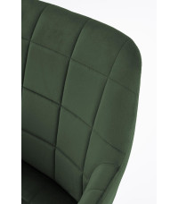 K305 krzesło czarny / ciemny zielony (1p2szt)