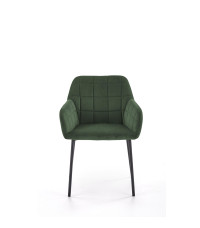K305 krzesło czarny / ciemny zielony (1p2szt)