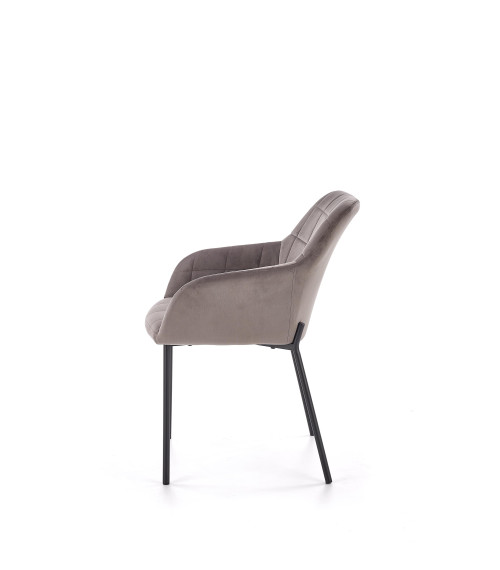 K305 krzesło czarny / popielaty (1p2szt)