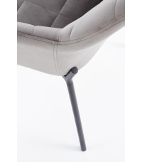 K305 krzesło czarny / popielaty (1p2szt)