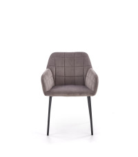 K305 krzesło czarny / popielaty (1p2szt)