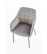 K305 krzesło czarny / popielaty (1p2szt)