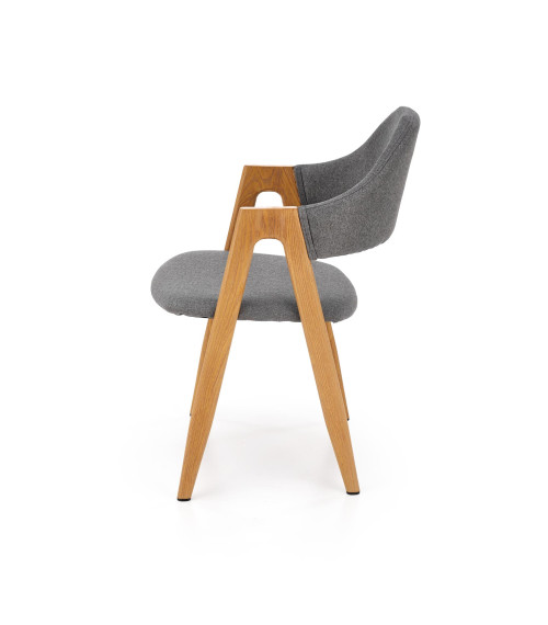 K344 krzesło popielate ( 1p2szt )