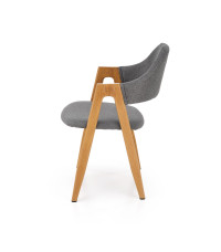 K344 krzesło popielate ( 1p2szt )