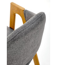 K344 krzesło popielate ( 1p2szt )