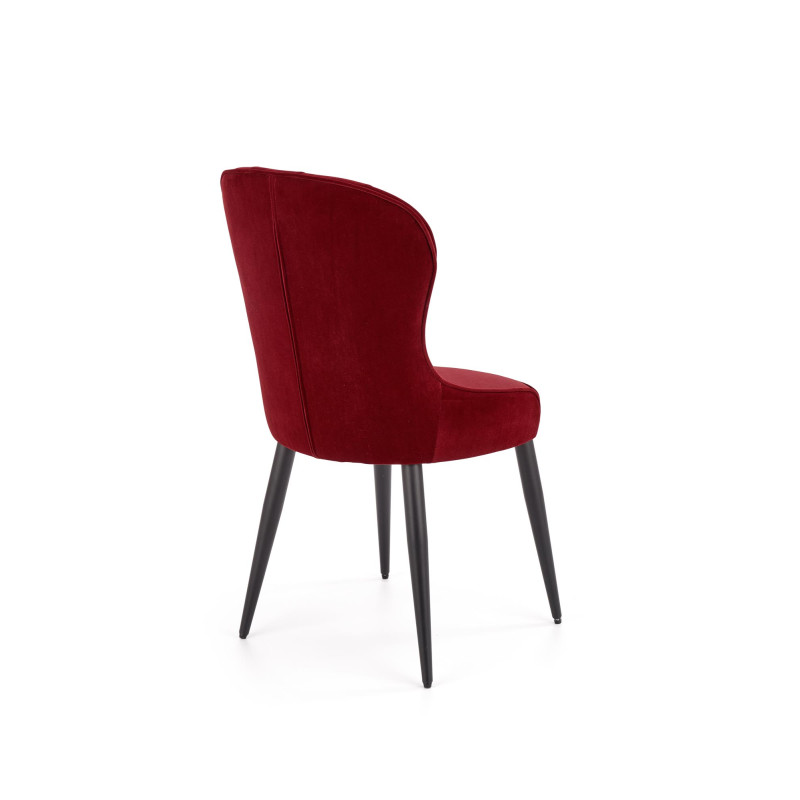 K366 krzesło bordowy (1p2szt)