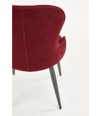 K366 krzesło bordowy (1p2szt)