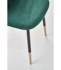 K379 krzesło ciemny zielony (1p4szt)