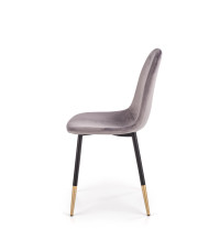 K379 krzesło popielaty (1p4szt)