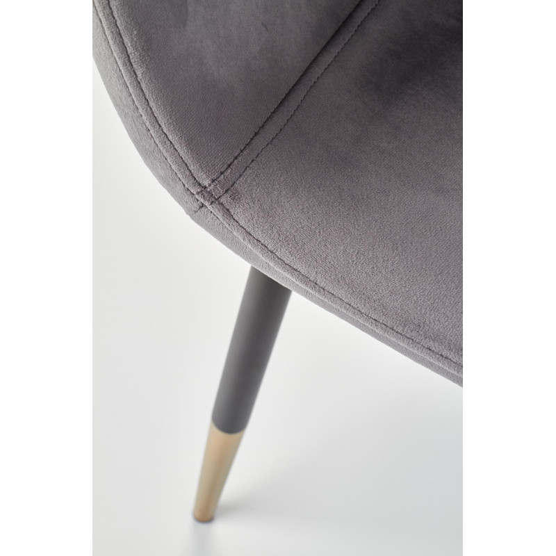 K379 krzesło popielaty (1p4szt)