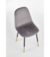 K379 krzesło popielaty (1p4szt)