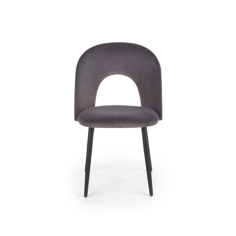 K384 krzesło popielaty / czarny (1p4szt)