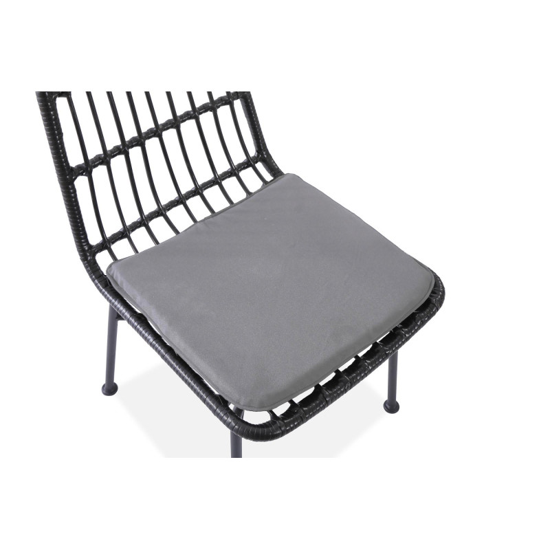 K401 krzesło czarny / popielaty (1p4szt)