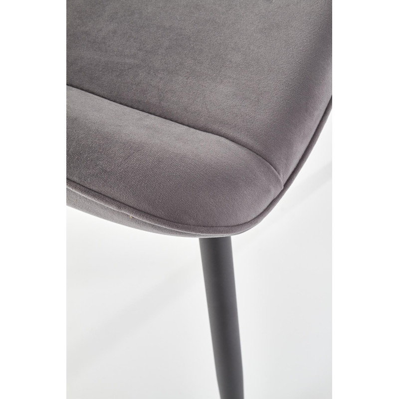 K404 krzesło popielaty (1p2szt)