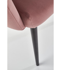 K410 krzesło różowy velvet (1p1szt)