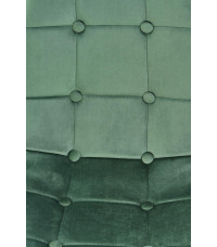 K417 krzesło ciemny zielony velvet (1p4szt)