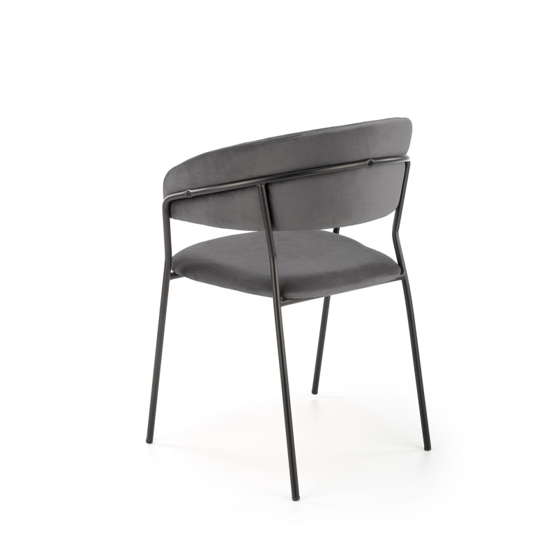 K426 krzesło popielaty (1p4szt)