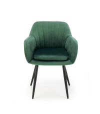 K429 krzesło ciemny zielony (1p2szt)