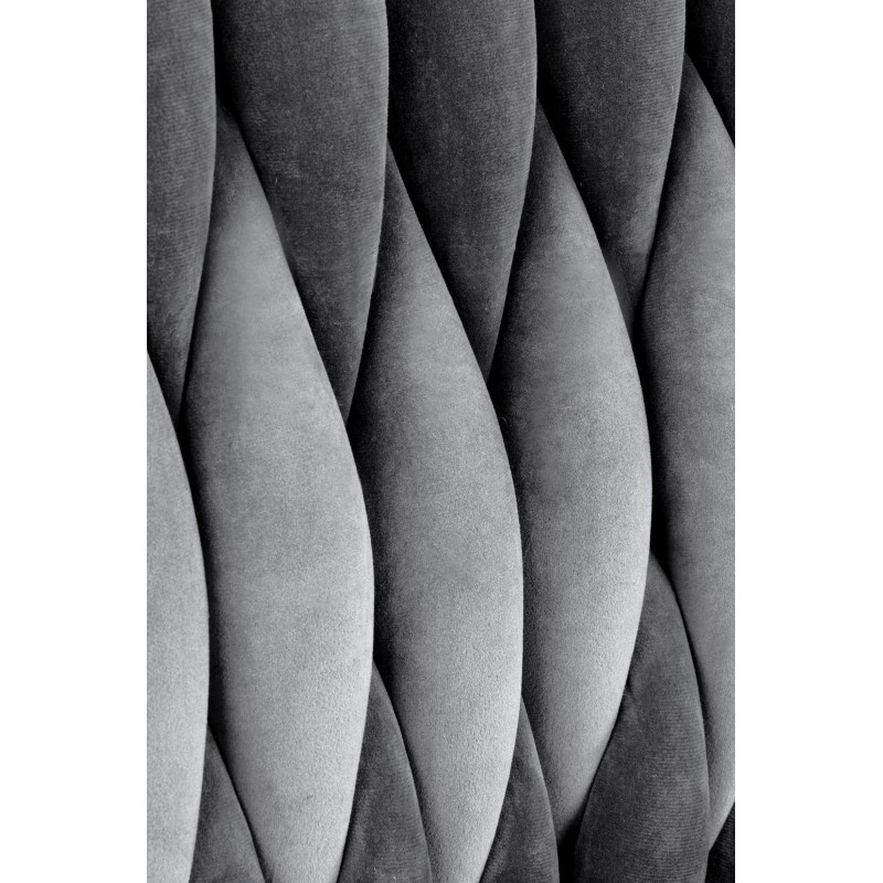 K436 krzesło popielaty/złoty (1p2szt)