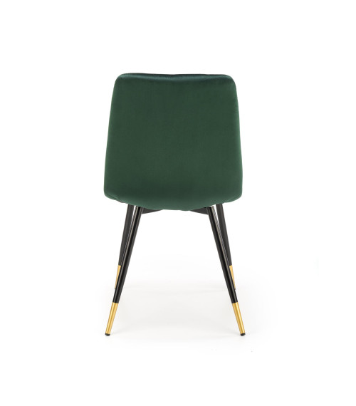 K438 krzesło ciemny zielony (1p4szt)